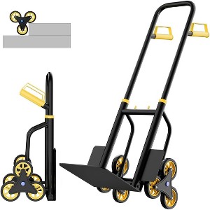 Dolly for Stairs with 6 Wheels,440LB Load Capacity,Heavy-Duty Stair Climbing Dolly for Moving Furniture,Appliances,Boxes in Home,Office & Warehouse - 1 of 4
