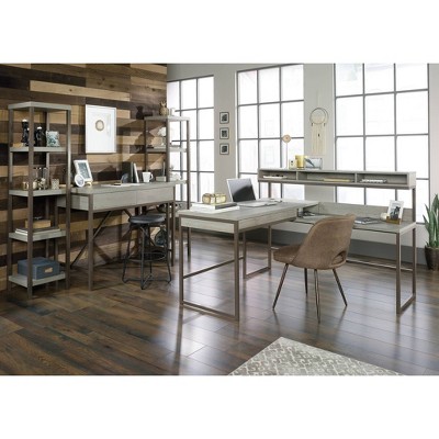 Featured image of post Sauder Manhattan Gate L Shaped Desk Mystic Oak Finish Furnish a student bedroom guest bedroom or first apartment with affordable coordinated pieces of sauder bedroom furniture