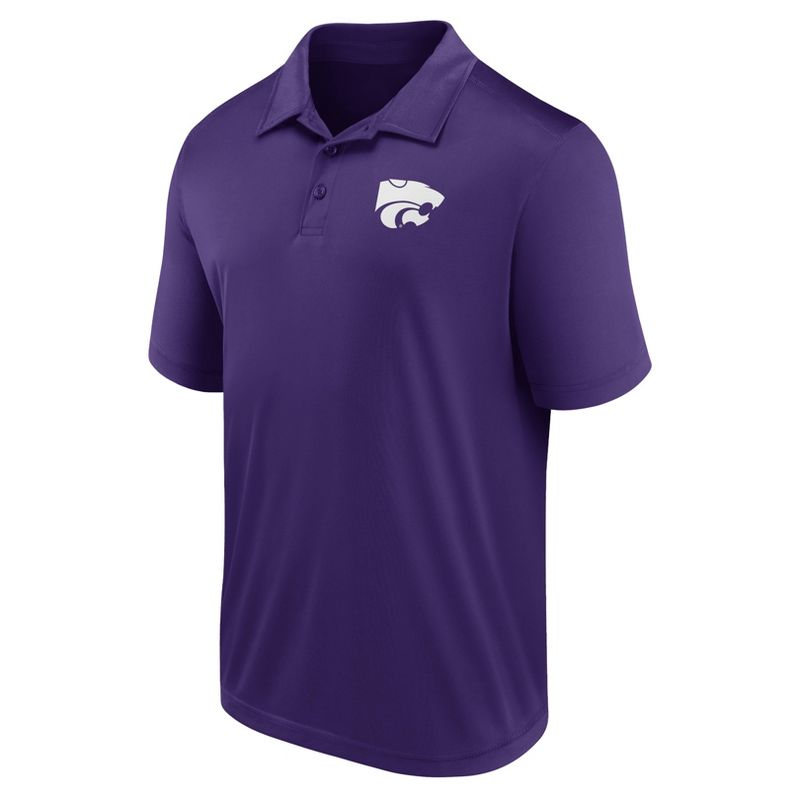 NCAA Kansas State Wildcats Men&#39;s Chase Polo T-Shirt, 2 of 4
