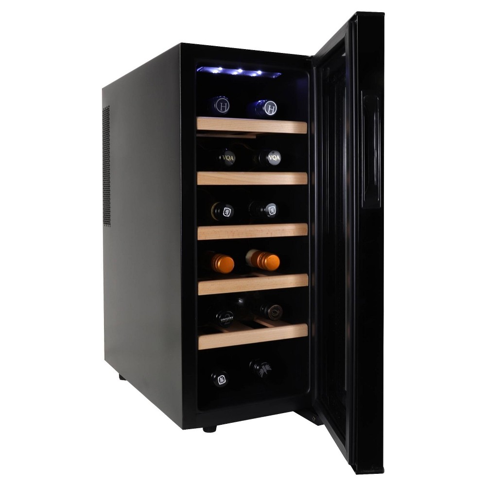 Koolatron 12 Bottle Deluxe Wine Cooler Freestanding Wine Fridge