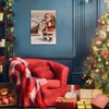 Lumabase Battery Operated Lighted Wall Art with Remote Control Santa - 4 of 4