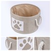 REGALWOVEN Cotton Collapsible Lightweight Spacious Storage Bin 13*8.1in 3 Pcs - 2 of 4