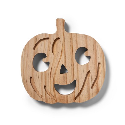 Wood Pumpkin Happy - Mondo Llama™