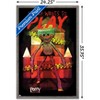 Trends International Poppy Playtime - Huggy Wants To Play Framed Wall Poster Prints - 3 of 4