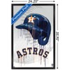 Trends International MLB Houston Astros - Drip Helmet 22 Framed Wall Poster Prints - 3 of 4