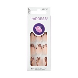 imPRESS Press-On Manicure Fake Nails - Undeniable - 33ct - 1 of 4