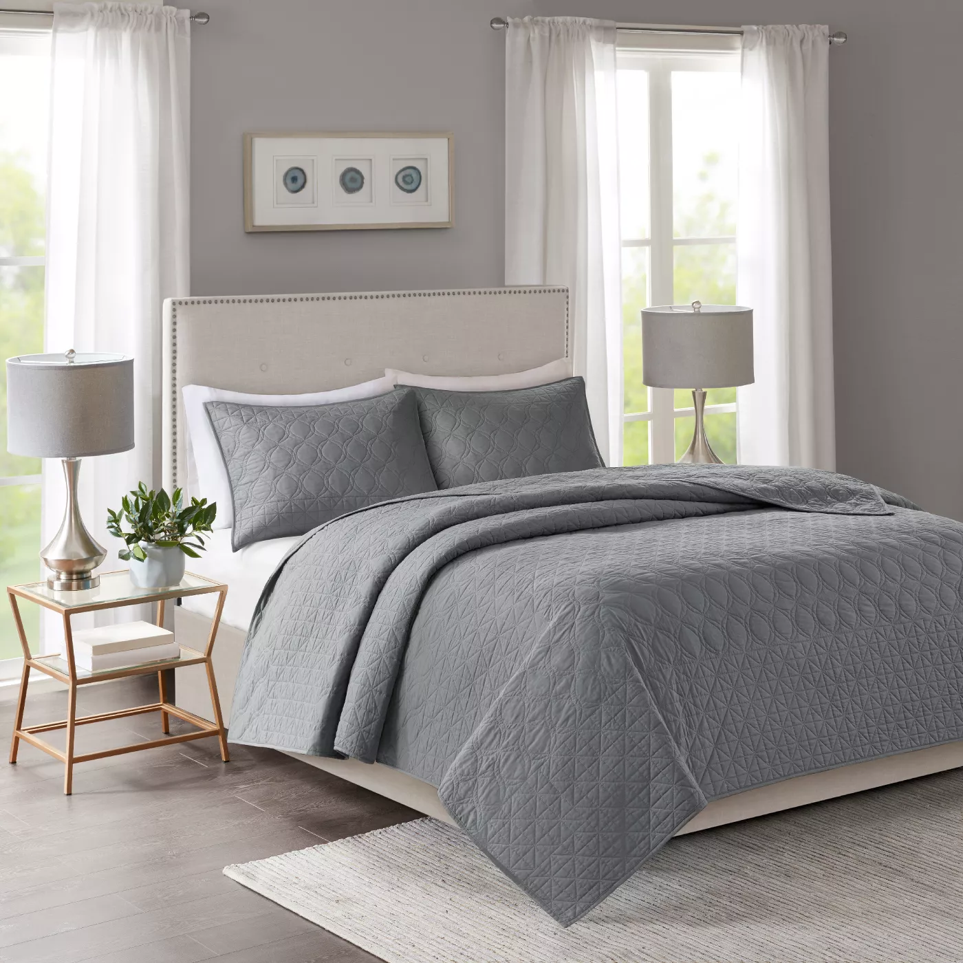 Hollie Coverlet Set 3pc - image 1 of 6