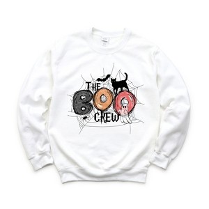Simply Sage Market Women's Graphic Sweatshirt The Boo Crew Colorful - 1 of 4