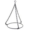 12.5" Crackle Glass Hanging Birdbath Bowl Fern Green - ACHLA Designs: Weather-Resistant, No Assembly Required - 4 of 4