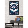 Trends International NBA Charlotte Hornets - Maximalist Logo 23 Framed Wall Poster Prints - 2 of 4