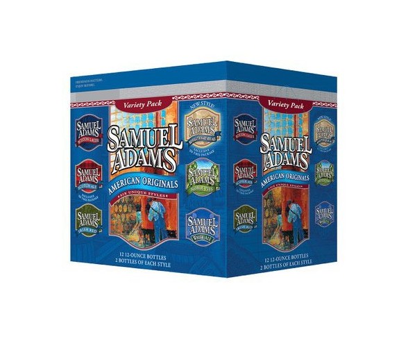 Samuel Adams Variety Pack - 12pk / 12 fl oz Bottles