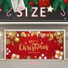 7x16ft Christmas Garage Door Banner - Weather-Resistant Vinyl Holiday Banner for Outdoor Indoor Decor, Home, Church & Party (Blue) - 4 of 4