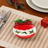 Mr. Christmas 6" Ceramic Trinket Tray Set - Ornament and Tree - 2 of 4