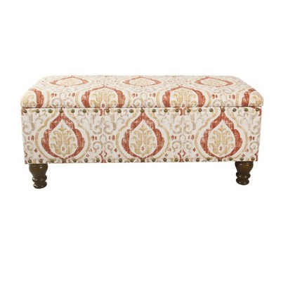 Large Storage Bench with Nailhead - HomePop