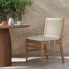 Nathan James Kayden Outdoor Dining Chair Light Gray - 2 of 4