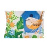 Manual Woodworks and Weavers All-Weather Garden Pillow – Wren Design for Patio or Porch - 3 of 3