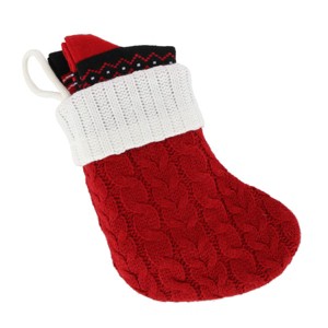 Gold Medal Women's Christmas Stocking w/ 2 pack Novelty Crew Socks - 1 of 4