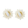 Unique Bargains Sunflowers Shoelace Charms Yellow 1 Pair - 4 of 4