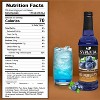 Syruvia Blueberry Syrup - 25.4 fl oz. Premium Flavoring Syrup For Coffee - 3 of 4