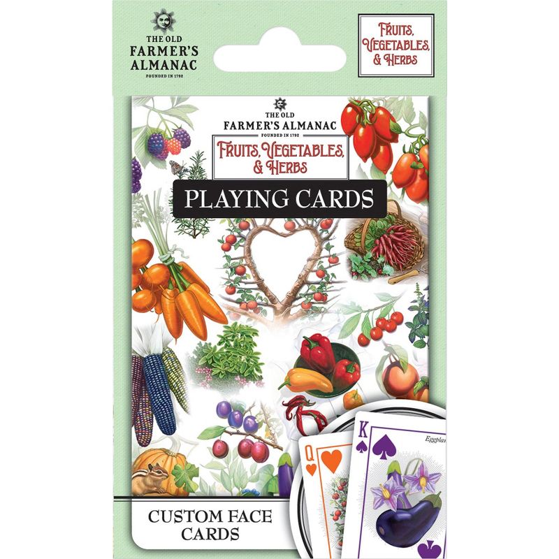 MasterPieces Officially Licensed Farmer's Almanac Fruits Playing Cards - 54 Card Deck for Adults, 1 of 6