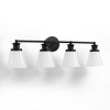 KAISITE Modern Vanity Light with Opal Glass Shade - 2 of 4
