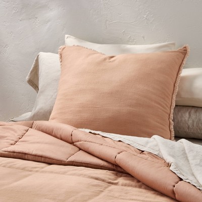 Euro Heavyweight Linen Blend Throw Pillow - Casaluna™