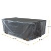 Summerset Shield Coffee Table Cover Ultimate Protection for Your Outdoor Furniture Mercury - 2 of 4