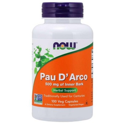 Pau D' Arco 500mg by Now Foods  -  250 Capsule