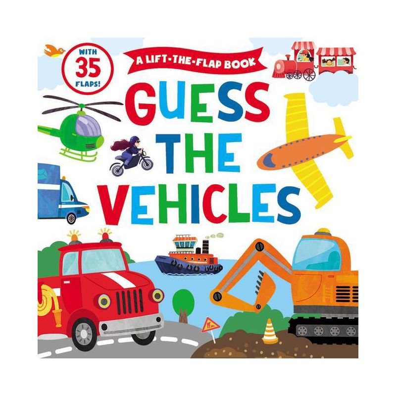 Guess the Vehicles - (Clever Hide & Seek) by  Clever Publishing (Board Book), 1 of 2
