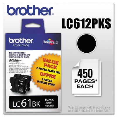 Brother LC612PKS Innobella Ink Black 2/PK