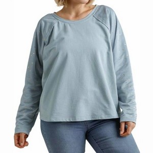 Women's Star Layered Mesh Sleeve Top - umgee - 1 of 4