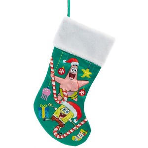 Kurt Adler Spongebob with Patrick Stocking for Christmas, 19" - 1 of 1