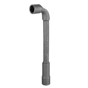 Unique Bargains CR-V Double Ended 6 Point Tubular L Shaped Angled Hex Socket Wrench - 1 of 4