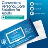 Inspire Adult Wet Wipes, Adult Wash Cloths, Adult Wipes for Incontinence & Cleansing for Elderly, 8"x12" - 4 of 4