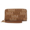 MKF Collection Hofstra M Signature Wristlet Wallet Vegan Leather Card Slots by Mia K - 2 of 4