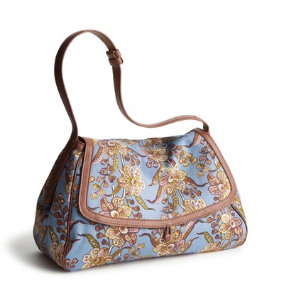Vera Bradley Women's Oxford Canvas Rothvale Shoulder Bag Begonia Fields — фото 2