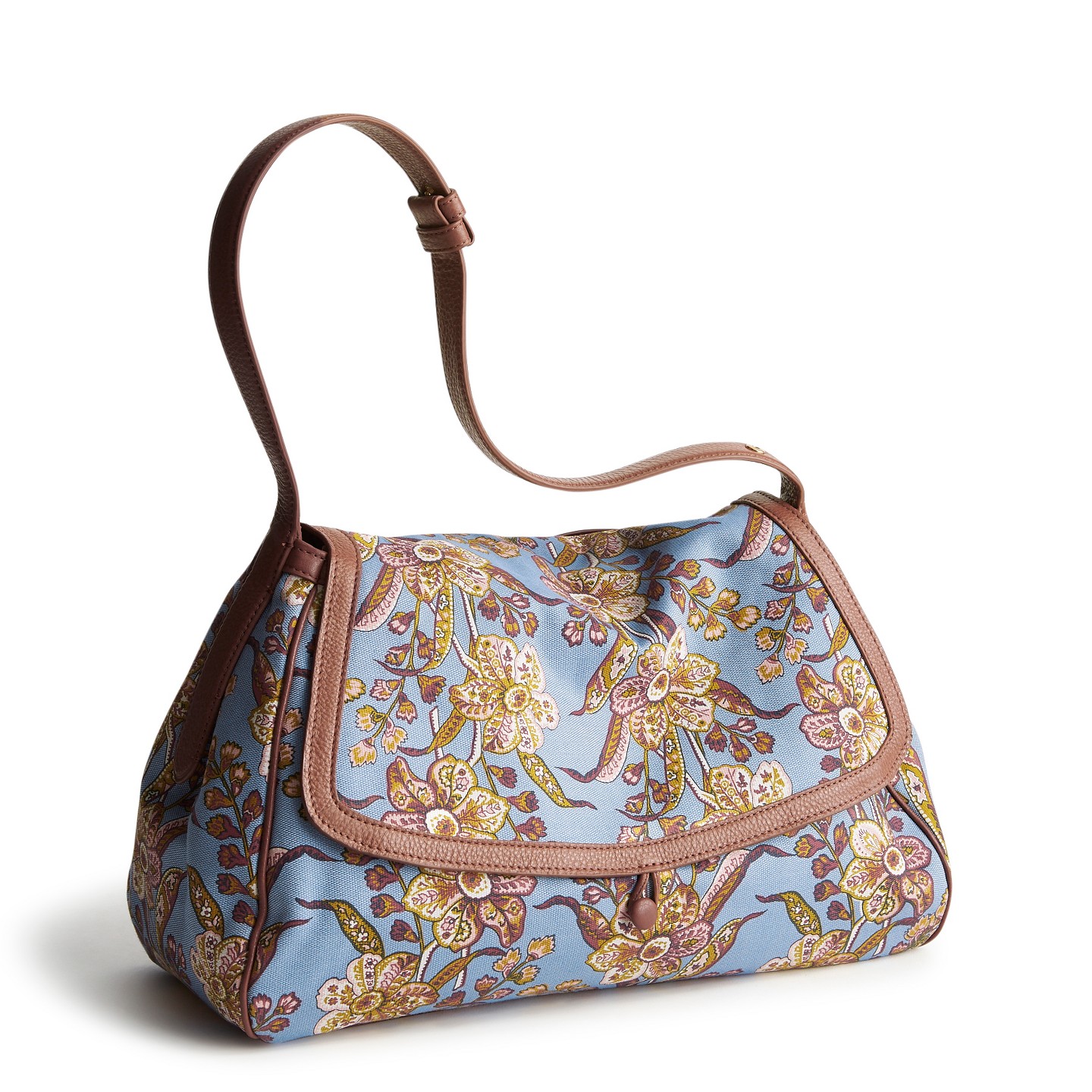 Женская сумка Vera Bradley Oxford Canvas Rothvale Shoulder Begonia Fields — фото 2