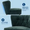 GustoWave 29''H Fabric Accent Chair, Modern Living Room Accent Chairs, Single Upholstered Chair, Mid Century Modern Comfy Reading Chair - 3 of 4