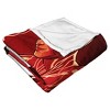 Warner Bros. The Flash Lightening Strike Silk Touch Throw Blanket 50x60 Inches - 3 of 4