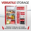 3.2 Cu. Ft. Refrigerator With Freezer, Red - 3 of 4