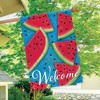 Watermelon Welcome Summer House Flag 28" x 40" Briarwood Lane - 4 of 4