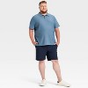 Men's Striped Pique Polo Shirt - All In Motion™ - 3 of 3