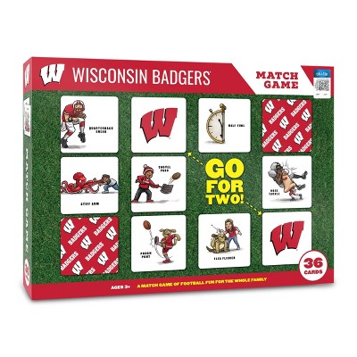 NCAA Wisconsin Badgers Football Match Game