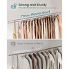 Heavy-Duty Rolling Garment Rack with Extendable Hanging Rod, 440 lb Capacity, Adjustable Height with Shelf and Hooks,Mobile Clothing Organizer - 2 of 4