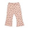 Nicole Miller Baby Girls 3 Piece Fleece & Pants Set, Rose Dust - 3 of 4