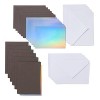 Cricut Joy 12ct Large Insert Cards Gray/Silver Holographic - 2 of 4