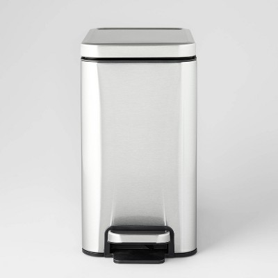 Photo 1 of 10L Stainless Slim Step Trash Can - Brightroom