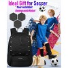Generic Youth Soccer Bag, Soccer Backpack with Ball Compartment, Sports Equipment Training Bags - 3 of 4