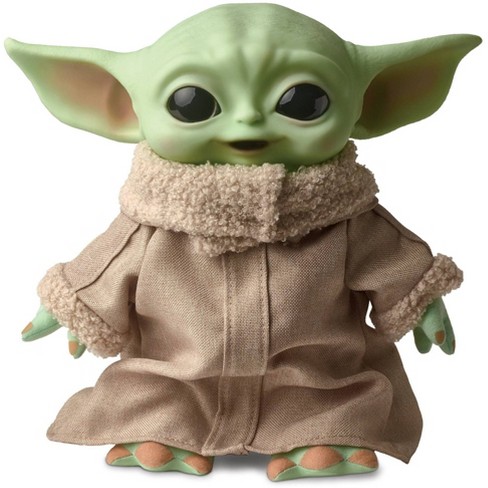 Star Wars The Mandalorian The Child Baby Yoda Grogu Plush Toy Mattel 