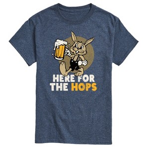 Men's - Instant Message - Here For The Hops Short Sleeve Graphic T-Shirt - 1 of 4